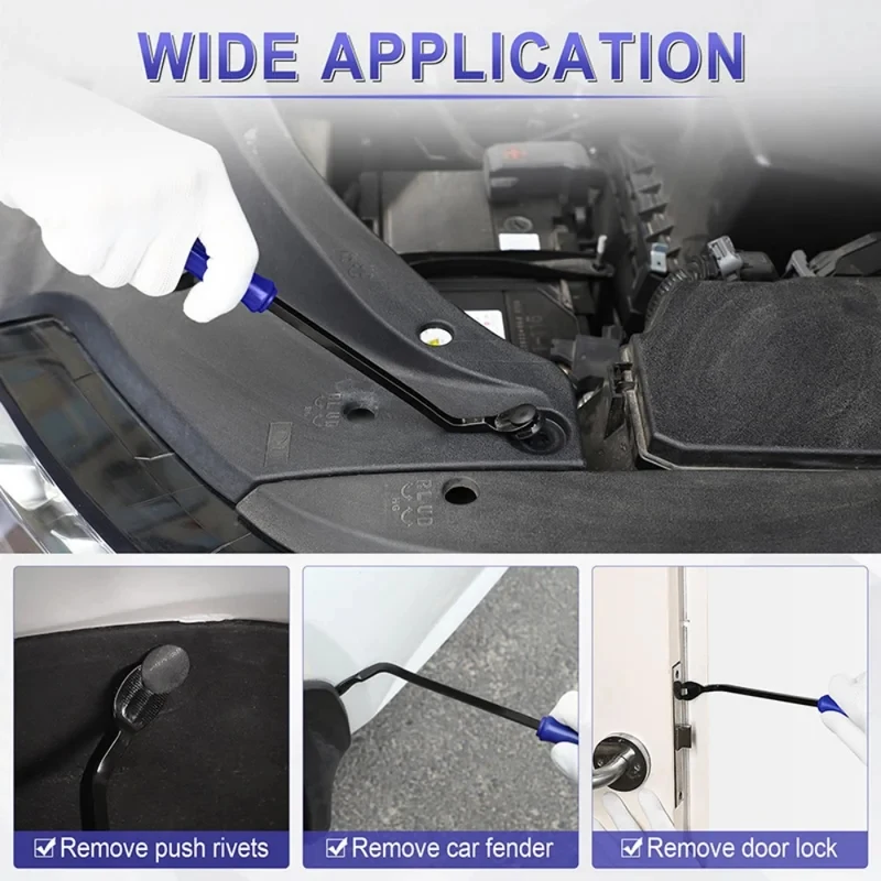 Car Plastic Pry Tools Kit, Door Panel Audio Dash Removal Install Tools view 5