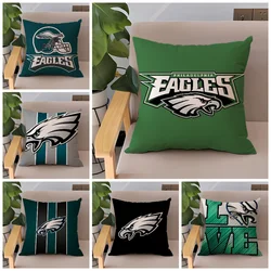 Philadelphia E-Eagles Cushion Cover 45x45 Cushions Covers Decorative Pillowcase for Living Room Home Decoration Accessories Sofa