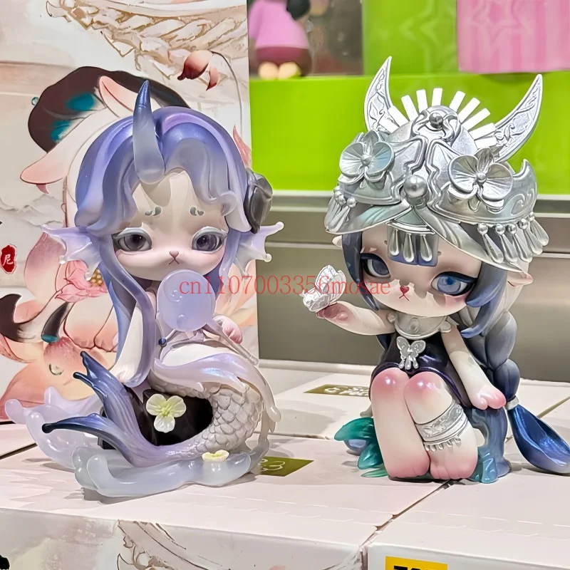 Ninimo Blind Box Seasonal Whisperin The Clouds Series Mystery Box Trendy Toy Anime Figure Doll Desktop Ornament Birthday Gifts