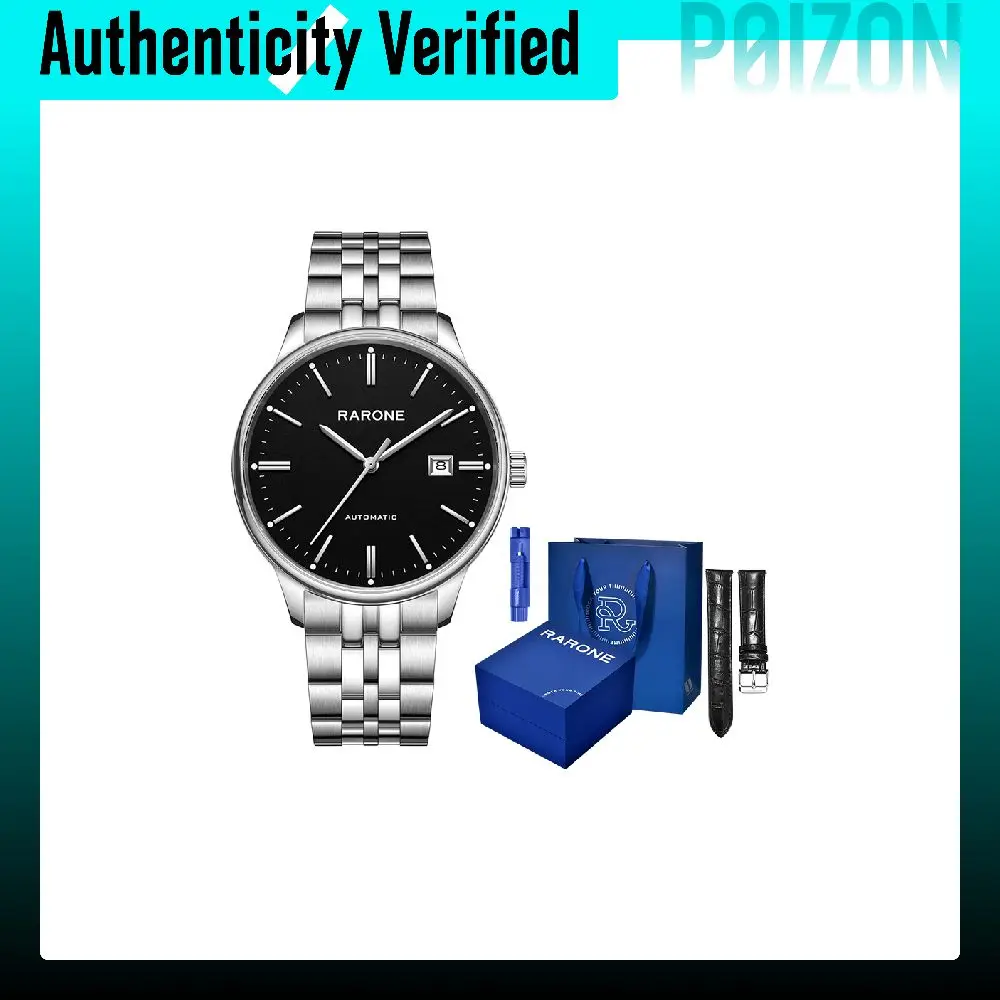 RARONE Master Collection Original Aspiration Mechanical Movement Stainless Steel Watchband Watch Men's Watches 8670549
