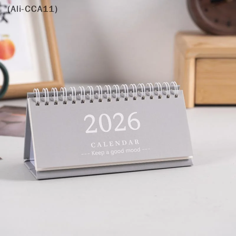 1 قطعة 2026 ورقة جديدة الإنجليزية تقويم مكتبي من يوليو 2025 إلى ديسمبر 2026 المحمولة مكتب صغير التقويم للجدول والخطة #2