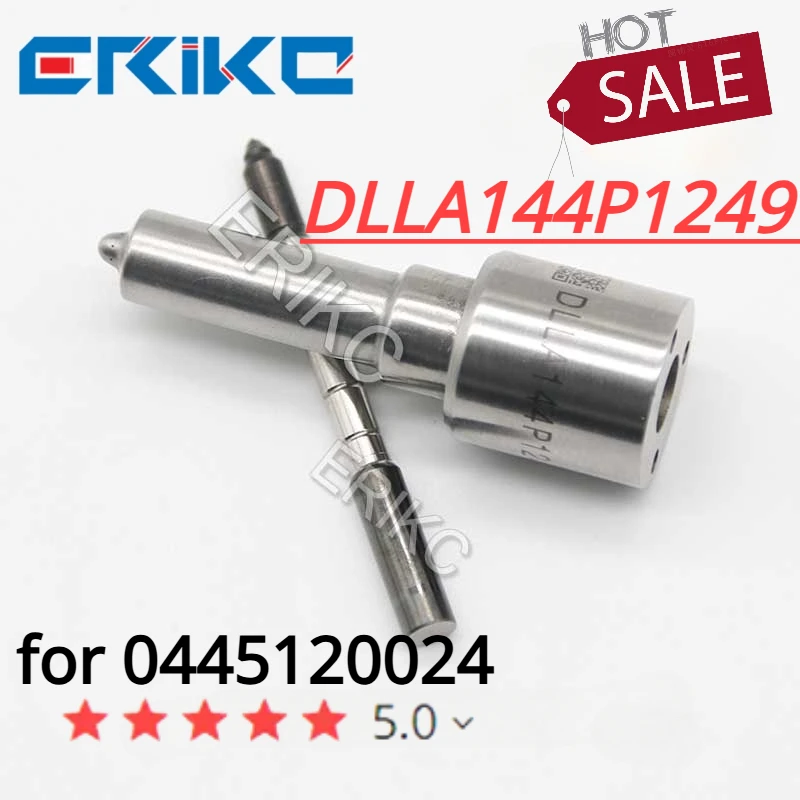 ERIKC 0445120024 Nozzle DLLA144P1249 Diesel Fuel Injector Sprayer DLLA 144 P 1249 CR DLLA 144P 1249 OEM 0 433 171 191