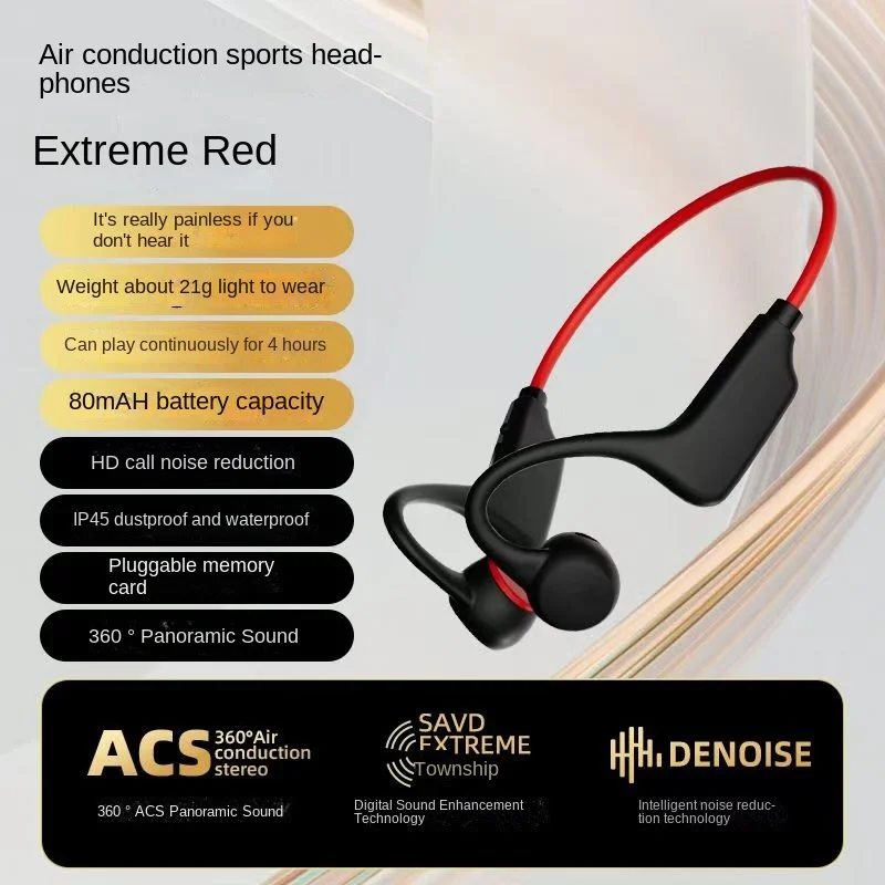 

Wireless Earphones Support 32G Memory IPX4 Waterproof Outdoor Running Wireless Headphones Long Batterry Life Stereo Sound