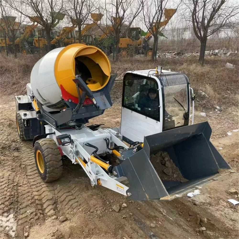 YG Customized New Mobile Portable Concrete Mixer Self Loading Concrete Mixer Truck For Sale