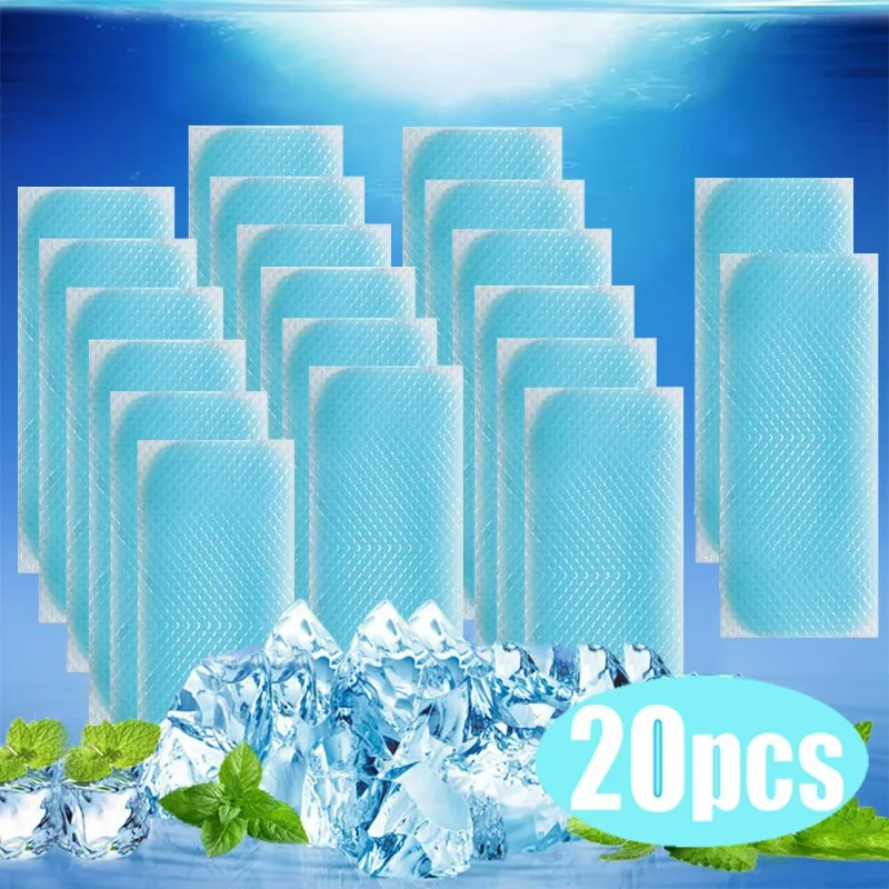 Cell Phone Cooling Patch Multifunction Lower Temperature Ice Sticker Bady Adult Cooling Gel Patch for Fever Headache Pain Relief