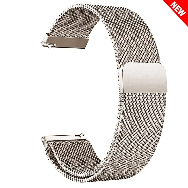 22mm 20mm band for Samsung Galaxy Watch 5-pro-6-4-Classic Milanese loop Metal magnetic starlight bracelet Huawei GT 4-3-2e strap