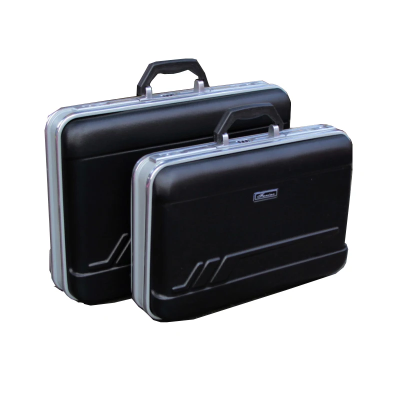 ABS Portable Password Box Multifunctional Business Briefcase Tool Case Instrument Storage Home Office Travel Bag