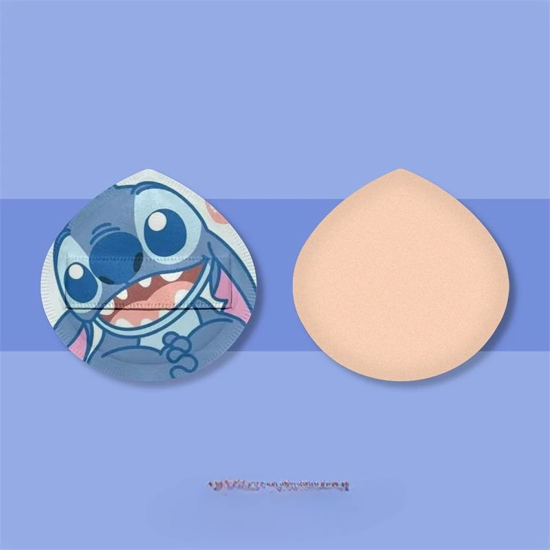 Disney Cute Animation Lilo & Stitch Cartoon Air Cushion Powder Puff Bb Cream Special Non-stuck Powder Beauty Egg Makeup Tool