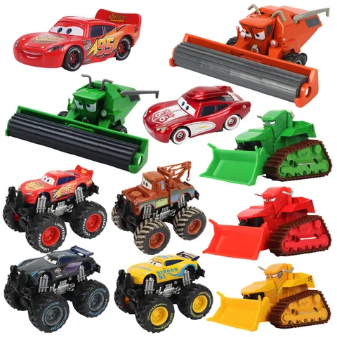 Игрушечные машинки TAKARA TOMY 1:55 Молния Маккуин, Мэтр, Фрэнк — детальный вид товара