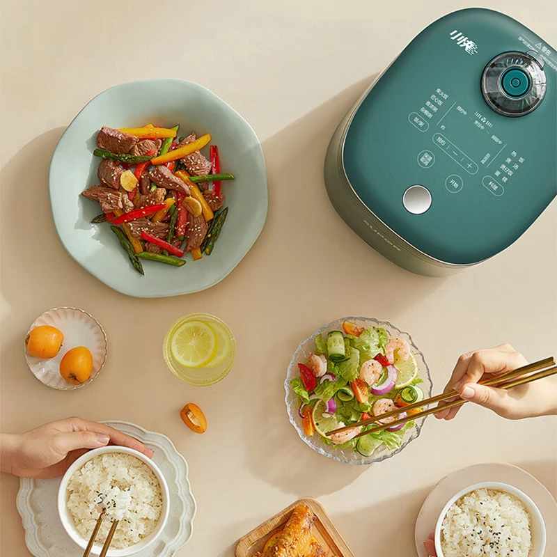 ซูเปอร์หม้อหุงข้าว2L หม้อหุงข้าวอเนกประสงค์แบบหน้าจอสัมผัสหม้อหุงหม้อหุงข้าวไฟฟ้าทำอาหารได้อย่างรวดเร็วแอร์ทาวเวอร์เครื่องใช้ไฟฟ้าในครัว