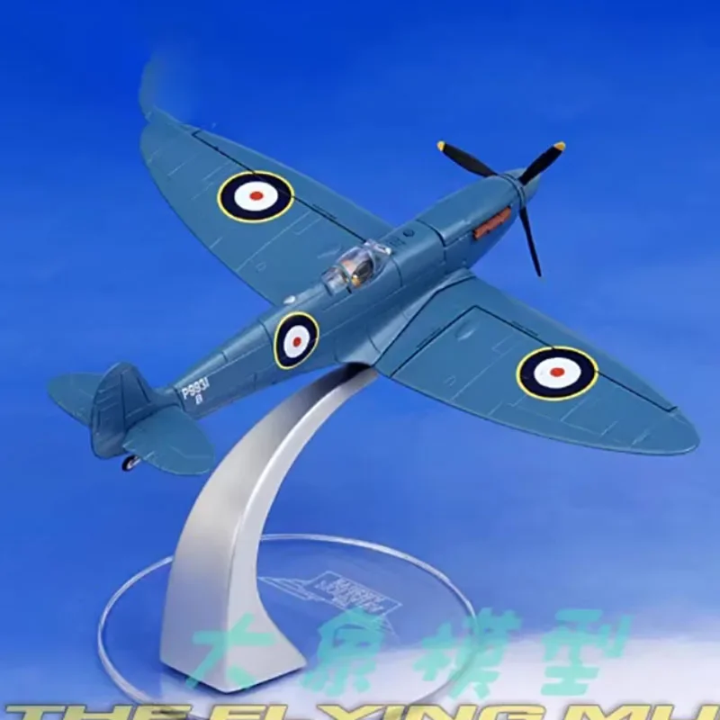 

Diecast 1:72 Scale AA31928 Spitfire British fighter Alloy Finished Simulation Model Static Decoration Souvenir Gifts For Adult