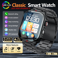 2025 NEW Sport Smartwatch Classic Health Monitoring Sport Mode Bluetooth Call Weather Waterproof Smart Watch For HUAWEI XIAOMI