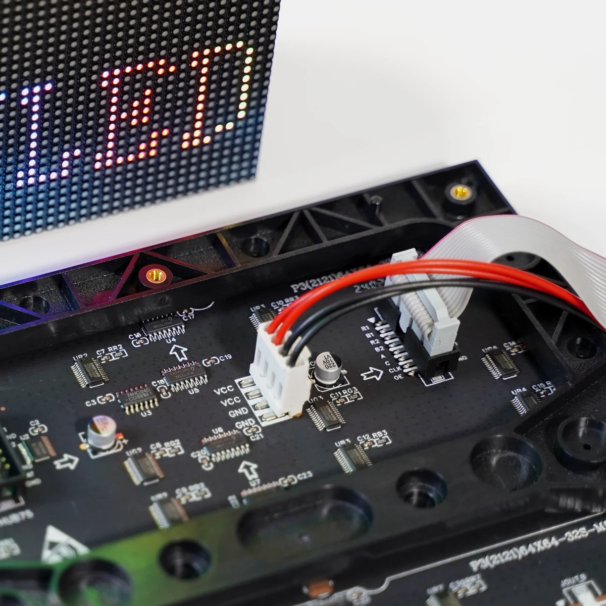 P3 Led Panel 192x192 MM Indoor SMD RGB Video Display Screen Module 64x64 Pixels Matrix 1/32 Scan 1920Hz HUB75E Pantalla Led