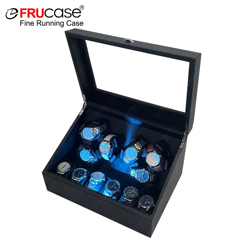 FRUCASE PU Watch Winder for automatic watches automatic winder 6 watches image 6