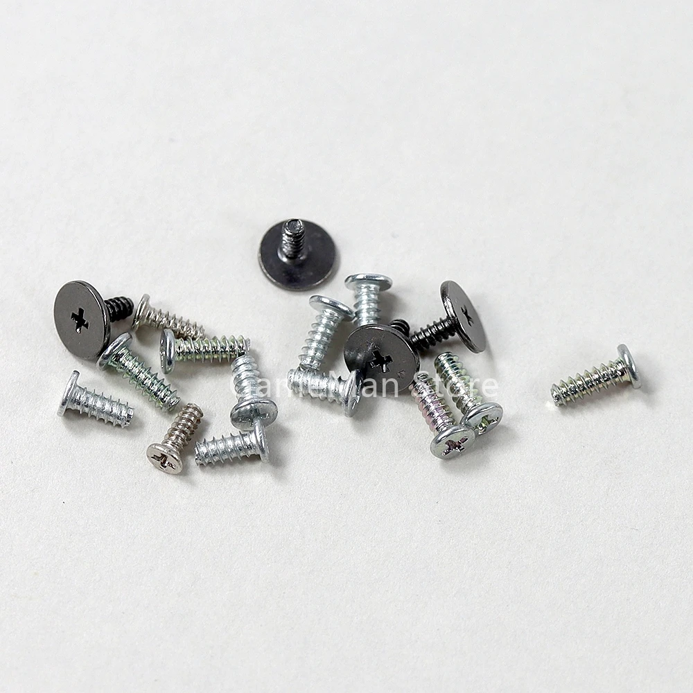 100 компл./лот, полный набор винтов, запасные части для PSP 2000 3000, корпус консоли, винты для PSP2000 PSP3000