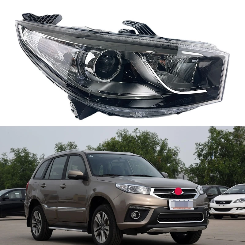 

Для Chery Tiggo 3 головсветильник свет в сборе 2014 2015 2016 2018 2020 Дальний свет поворотный сигнал ближний свет ночной свет