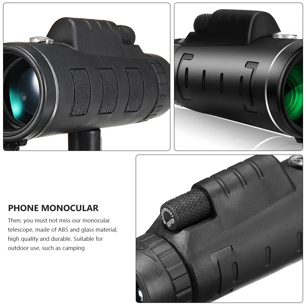 

High Quality Monocular Telescope Hd Large Lens Compact Lightweight Durable For Hiking Hunting Bird Watching Camping Outdoor