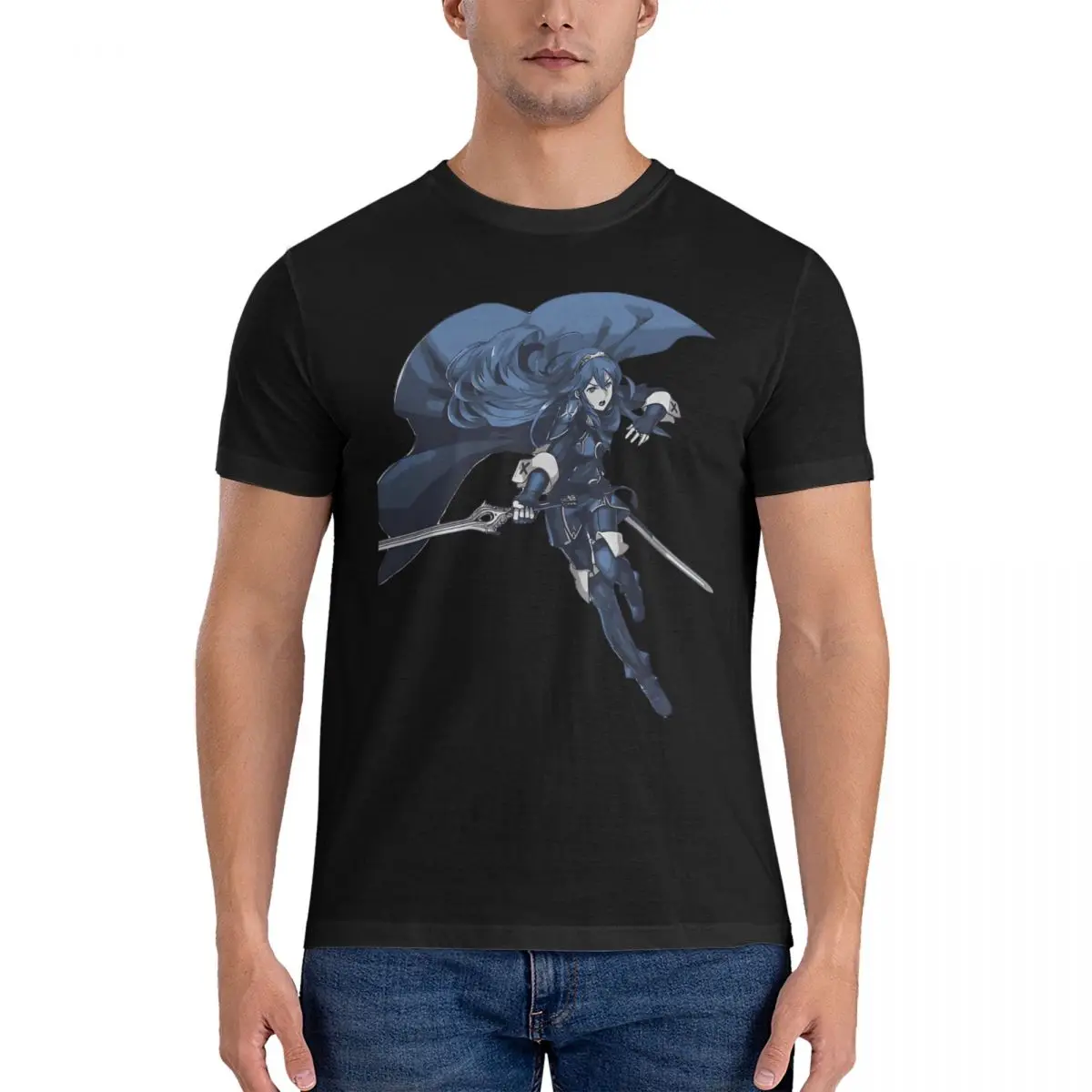 Men Awakening Lucina T Shirts Fire Emblem 100% Cotton Clothes Amazing Short Sleeve Crewneck Tee Shirt Birthday Present T-Shirts