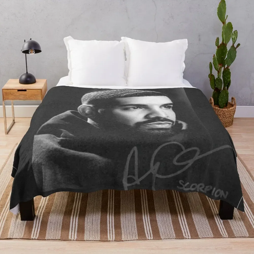 

Drake Throw Blanket Stuffeds Heavy Loose Beautifuls Soft Plush Plaid Blankets