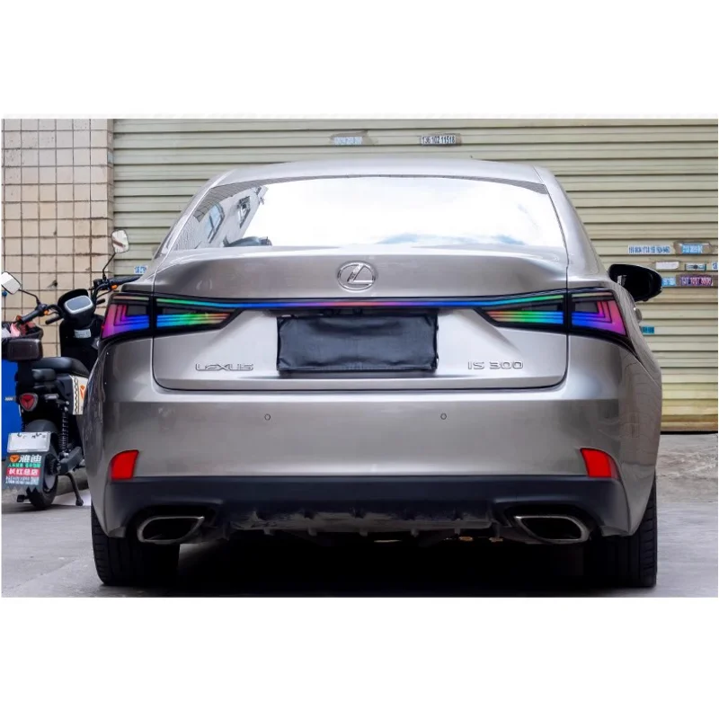 

RGB Tail Lamp For Lexus Is 250 2013-2020 With Sequential Turn Signal Rear Lights Assembly