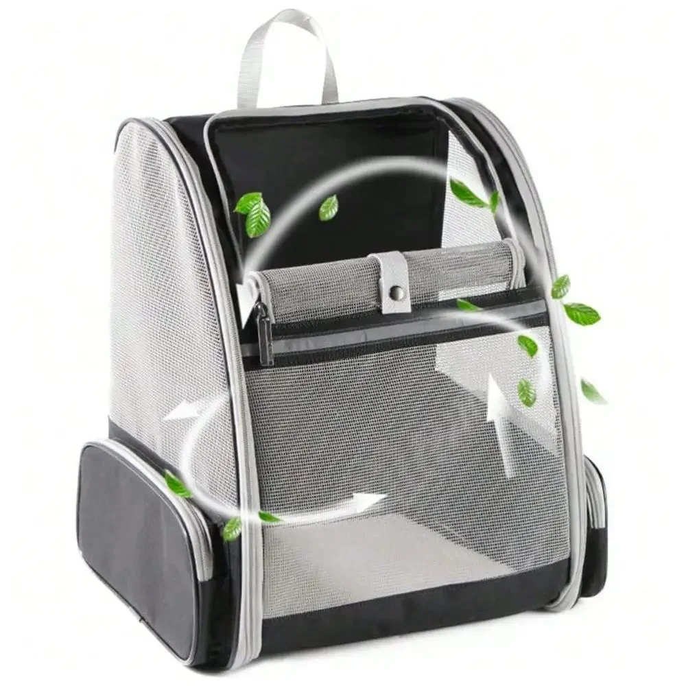 

Backpacks Are Suitable For Small Cats And Dogs. They Feature A Ventilation Design, Safety Belts, And Buckle Support, Can Be Fol