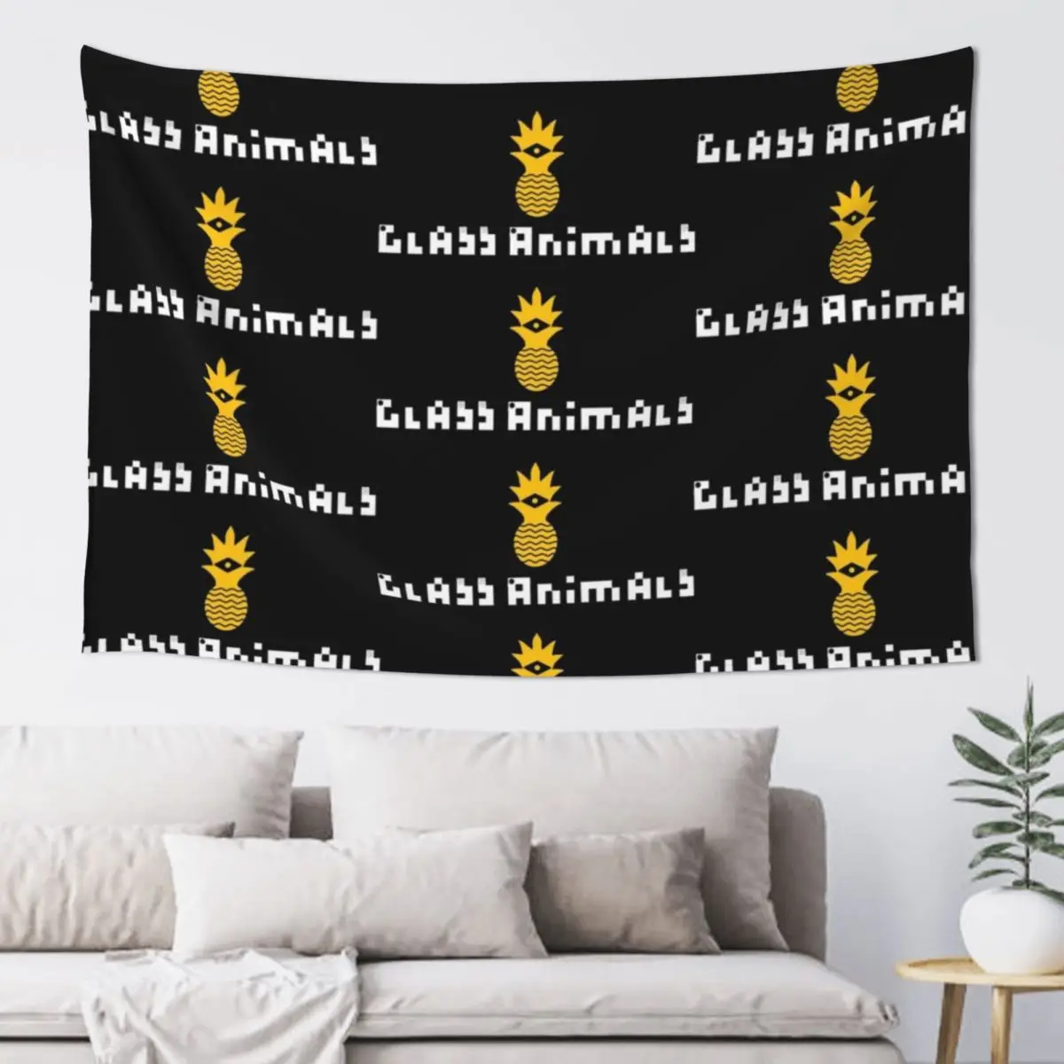 

Glass Animals (white text) 1 Tapestry Home Decorators Decoration Bedroom Korean Room Decor For Bedroom Tapestry