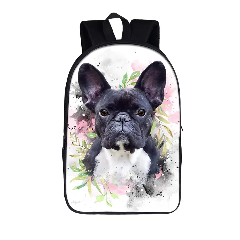 German Shepherd / Pit / Staffordshire Bull Terrier / Rottweiler Backpack for Teenager Children School Bags Boy Dog Book Bags