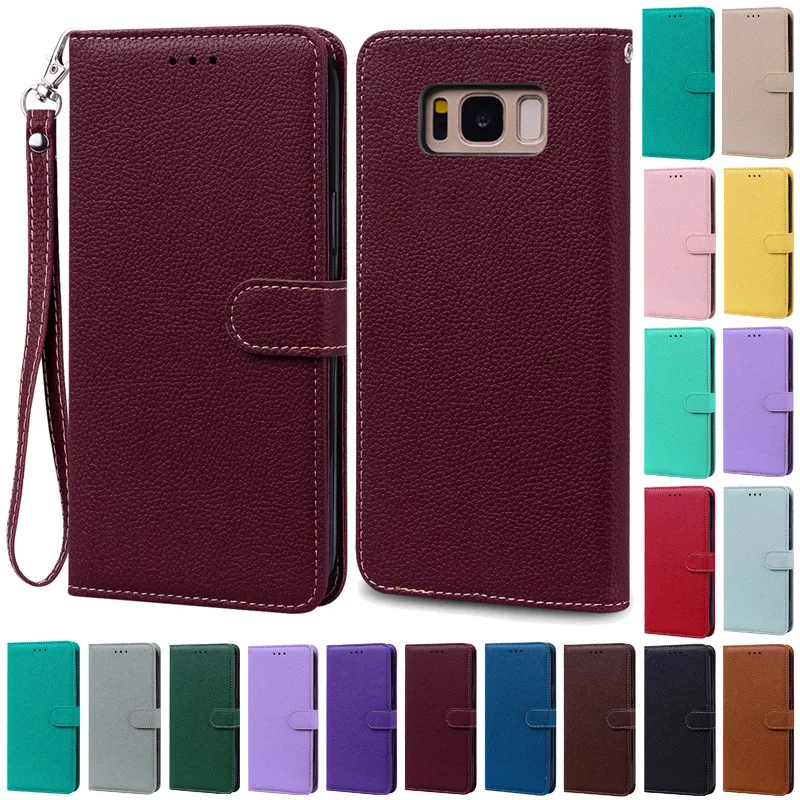 S8 Plus Case For Samsung Galaxy S8 Case G950F Leather Wallet Flip Case For Coque Samsung Galaxy S8 Plus G955F Phone Case Fundas