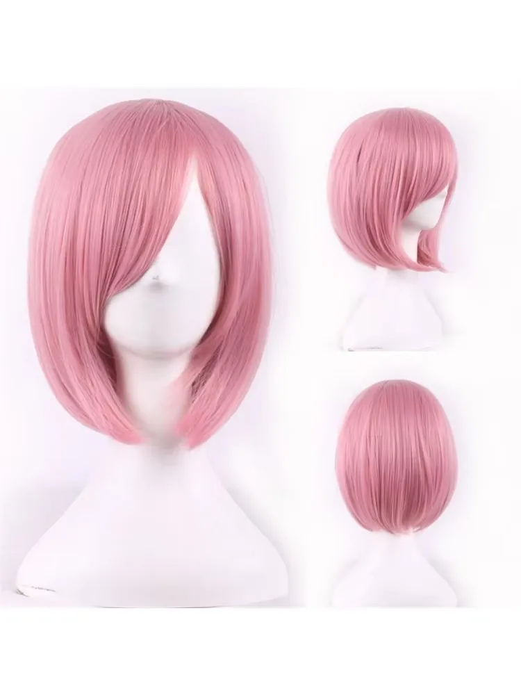 

1 женский парик, выполненный из термостойкого синтетического волокна, создающий естественный объем.