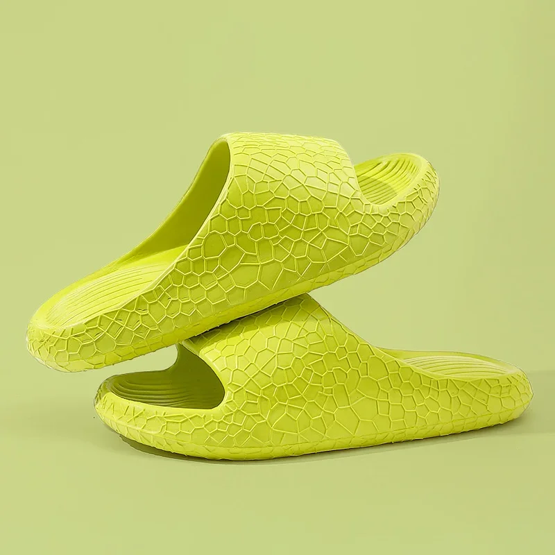 

Women's Eva Soft Sole Home Slippers Non-Slip Bathroom Indoor Slides Woman 2025 Summer Comfort Light Cloud Sandals Flip-Flops