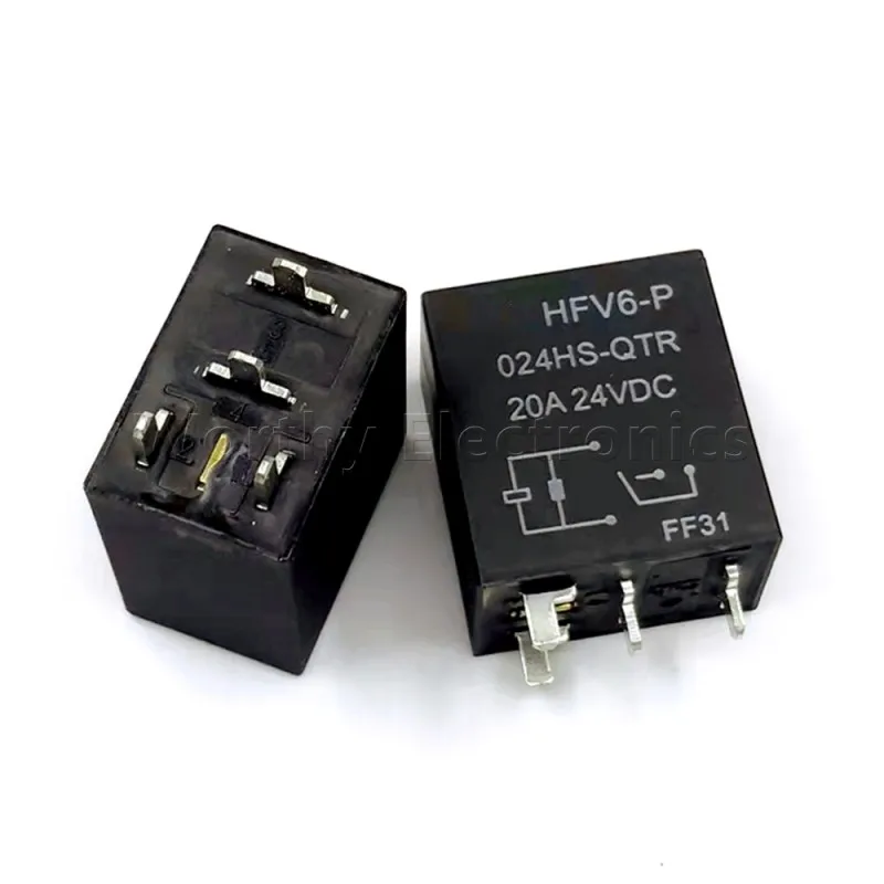 

Free Shipping 10pcs/lot relay HFV6-P-024HS-QTR