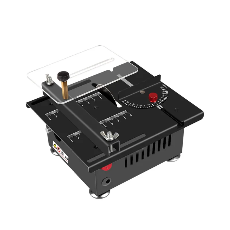 Miniaturowa stołowa pilarka do drewna DIY, do akrylu, PVC, mała maszyna do cięcia