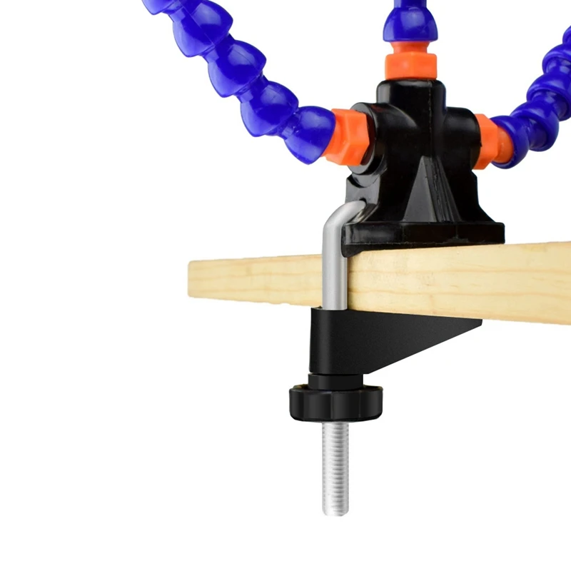 ABGG-Desk Clamp Soldering PCB Holder Tool Crafts Repair Helping Welding Station Soldering Third Hand Tool Kit