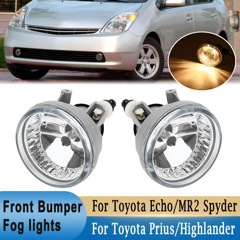 

Car Front Driving Fog Lamp for Toyota Prius 04-09 for Highlander 04-07 LED Fog Light Lamp with Bulbs 81221-52070 81211-52070