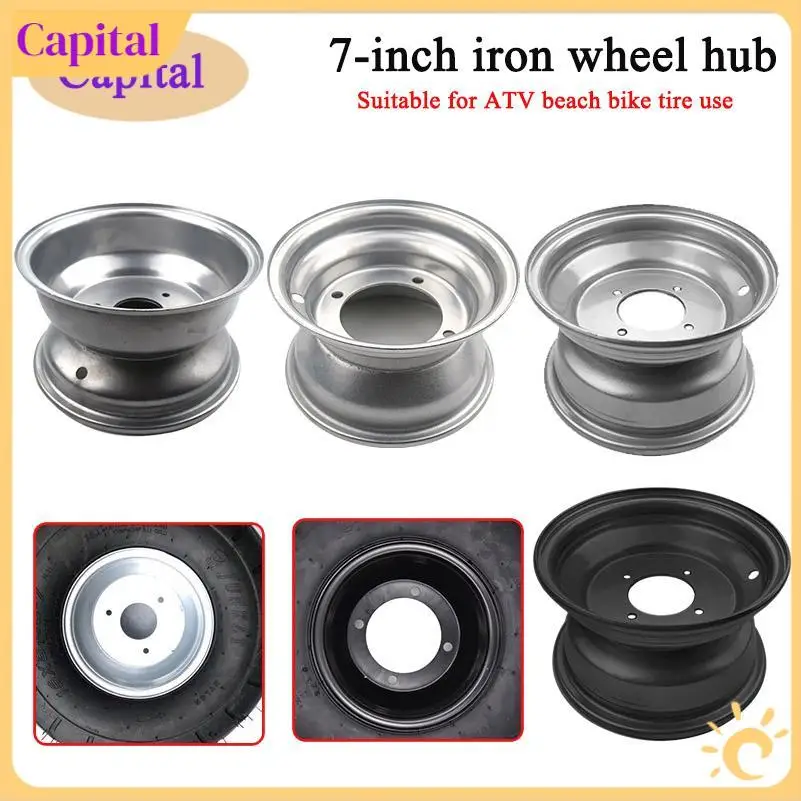 

ATV Szie 16X8-7 16*8-7 inch vacuum rims Go-Kart accessories 7 inch ATV wheel hub for Modified 4 wheeled vehicle