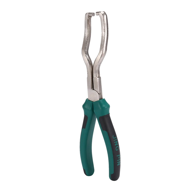 Fuel Filter Calipers Gasoline Pipe Fittings Special Clamp Rubber Handle Fuel Hose Pipe Buckle Removal Pliers(9 Inches in Length)