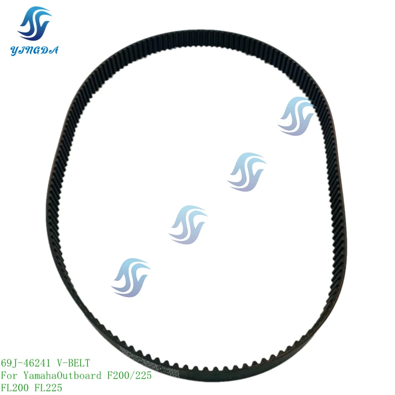 69J-46241 Timing Belt For Yamaha Outboard Motor 4T F200 F225 FL200HP FL225HP V-BELT 69J-46241-00 Boat Accessories