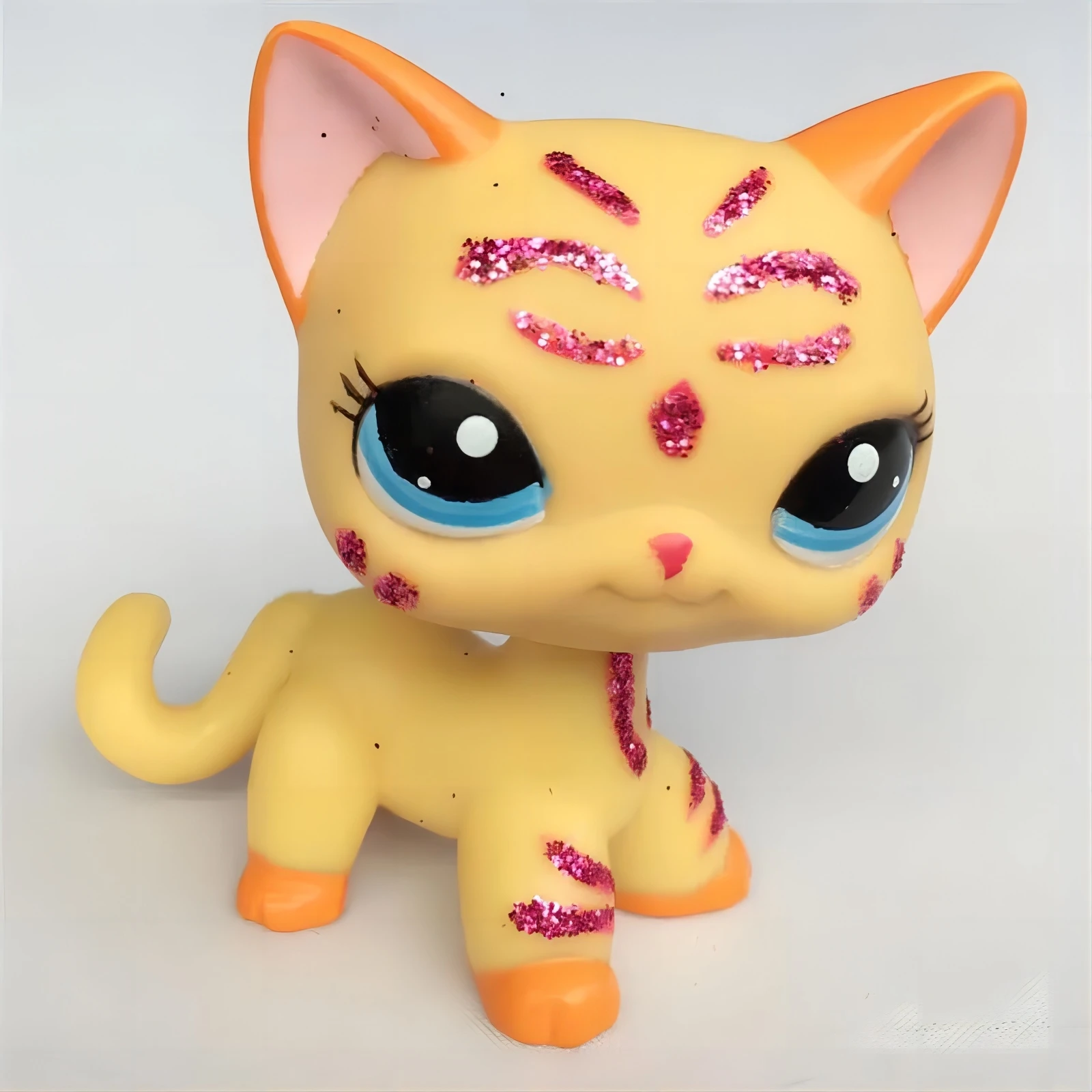real lps littlest pet shop hasber toys dog shorthair Pink cat shepherd shepherd dachshund great dane black white free shipping