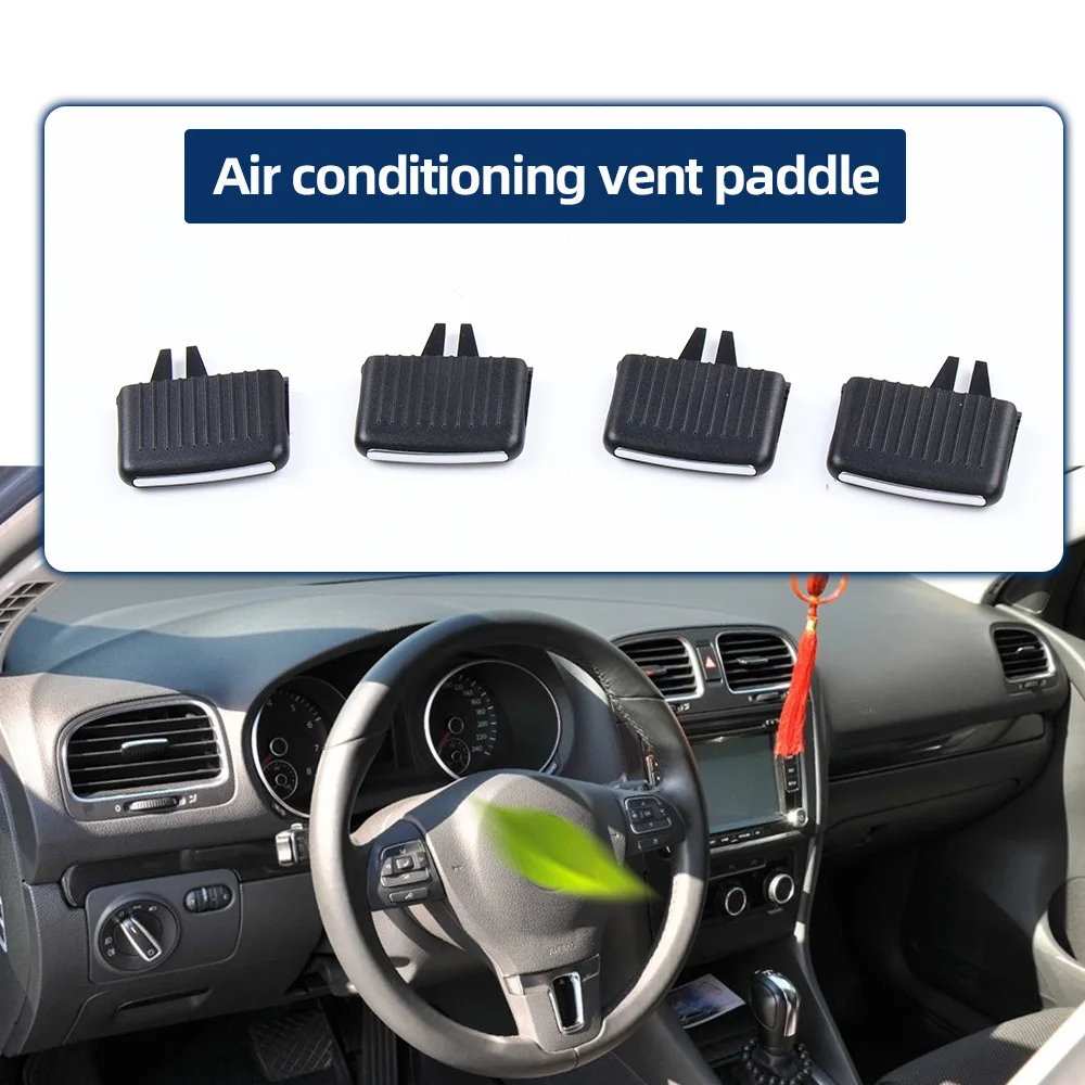 

AC Air Vent Flap Adjuster Clip for VW Golf Mk6 2009-2014 Replaces OE 1KD819203 5KD819703 5KD819704 5KD819728