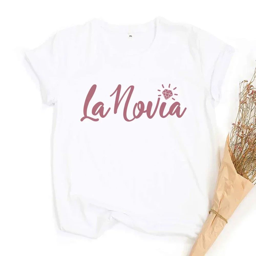 Bachelorette Hen Party T Shirts La Novia Tribu De La Novia Bride Bride Tribe Wedding Shirts Bachelorette Party Favor Gift Shirt