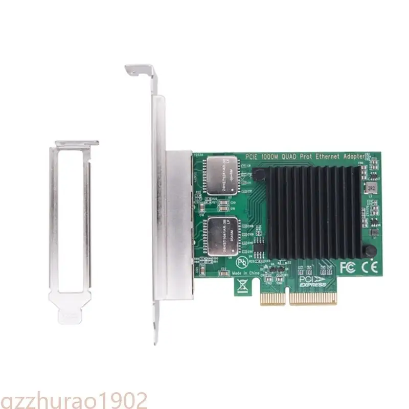 97QB 2/4 Port PCIe 4x Gigabit Ethernet Card Controller PCIE 4x -Netzwerkadapter