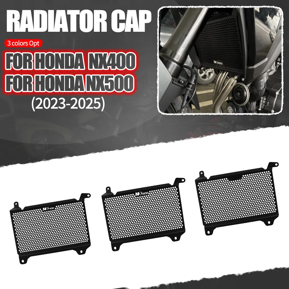 

2025 For HONDA NX500 NX400 NX 500 400 2023 2024 Accessories Motorcycle Radiator Grille Guard Cover Protector Grill Protection