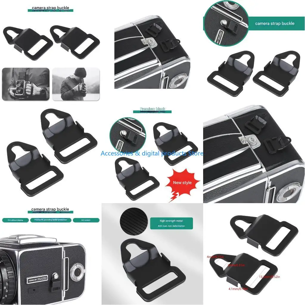 77JD Security Camera Strap Clip for LX,645N,645NII,67,671I Systems Quick Disconnect