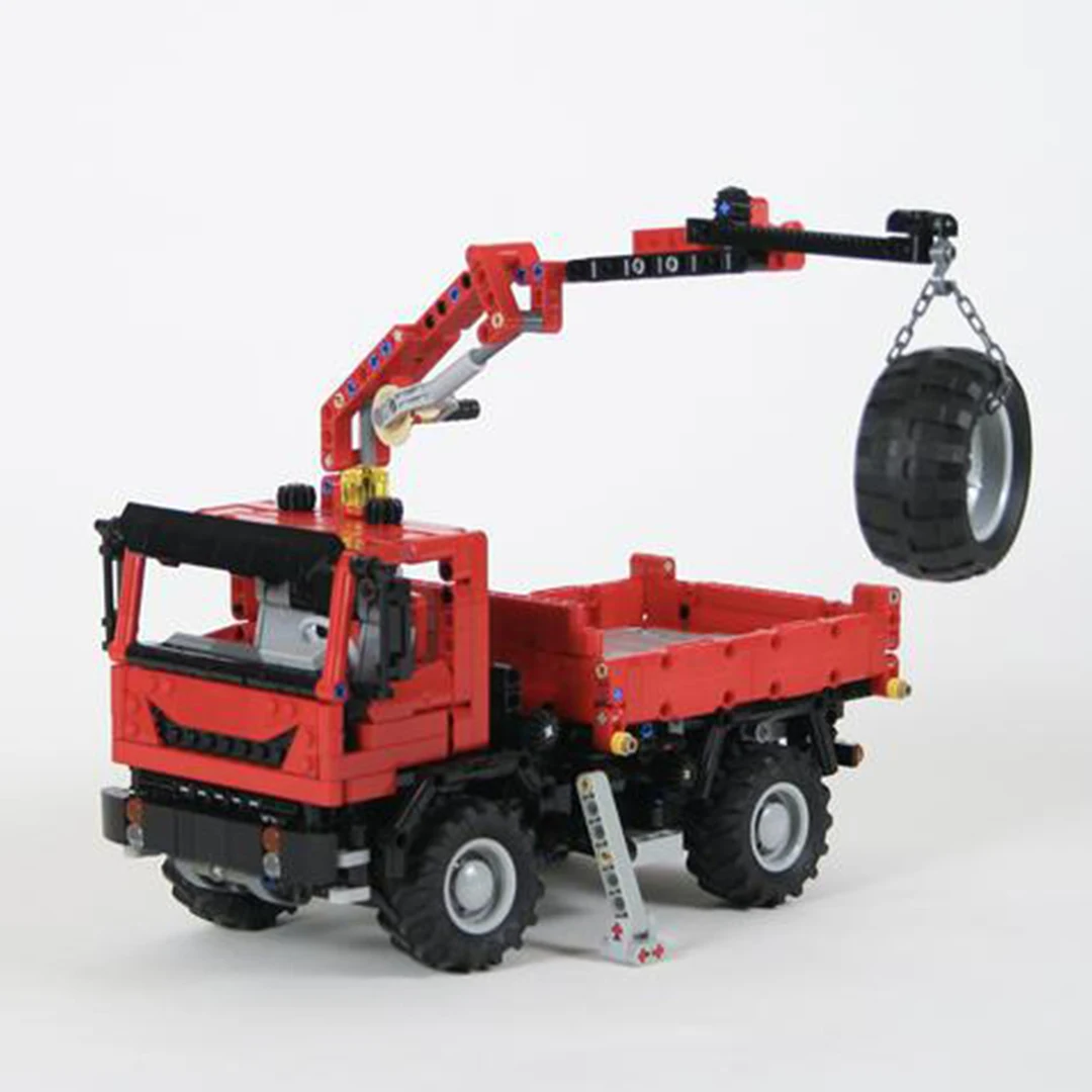 MOC-126815 Truck Building Blocks for Kids, Montagem de Tecnologia, Desenho Eletrônico, Brinquedos, Presentes de Aniversário, DIY, 8230Pcs