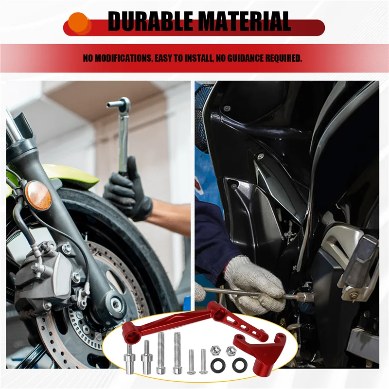 Ducati Monster 937 Monster 950 2021-2024 용 A33K-오토바이 조향 안정기 댐퍼 장착 브래킷 키트