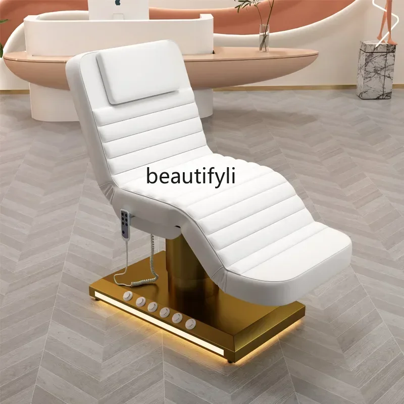 

styelGolden Electric Beauty Bed Beauty Salon Special Spa Massage Medical Beauty Medical Bed Facial Nursing Bed