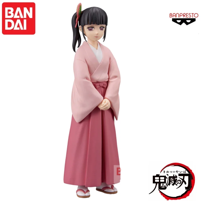 En Stock Original Bandai Banpresto Demon Slayer Tsuyuri Kanao Kimono viaje traje premios Kit de garaje adornos estáticos