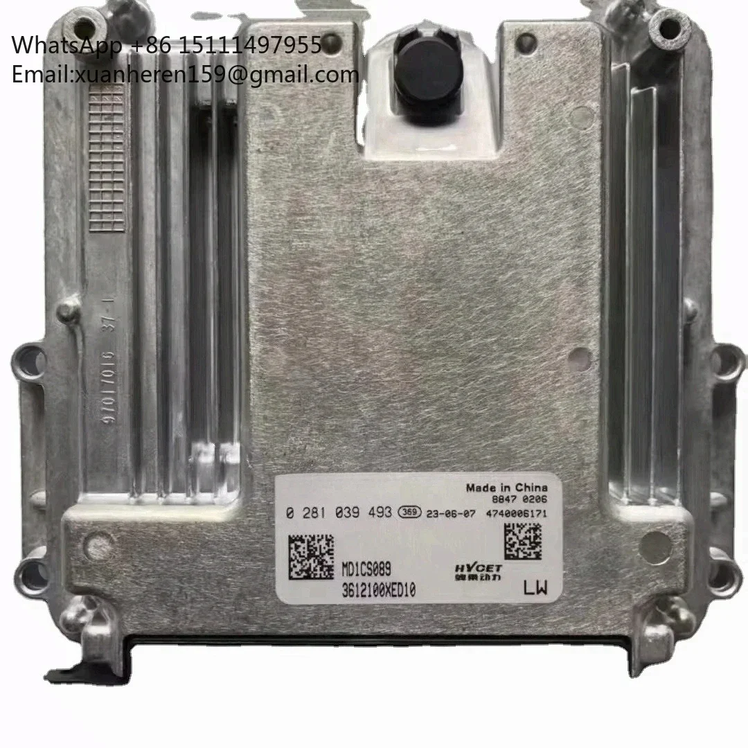 

Great Wall Motors Hover WEY New Condition for Boch System Electronic Control Engine Computer Board ECU MD1CS089 0281039493