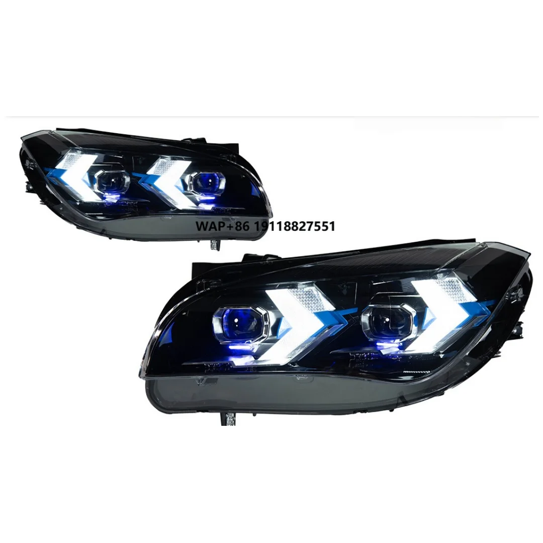 

For X1 E84 2011-2015 Auto LED Head Lamp Projector Lens Front Far Lights DRL Signal New 12V Automotive Accessories