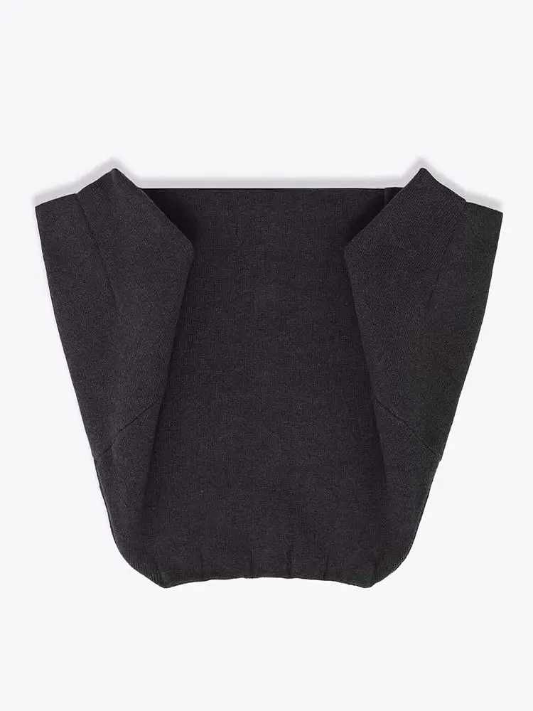 HH امرأة الخريف موضة الجولة الرقبة واحدة الصدر طويلة الأكمام بلون بلوزة فضفاضة الإناث عادية التنقل تنوعا القمم #1